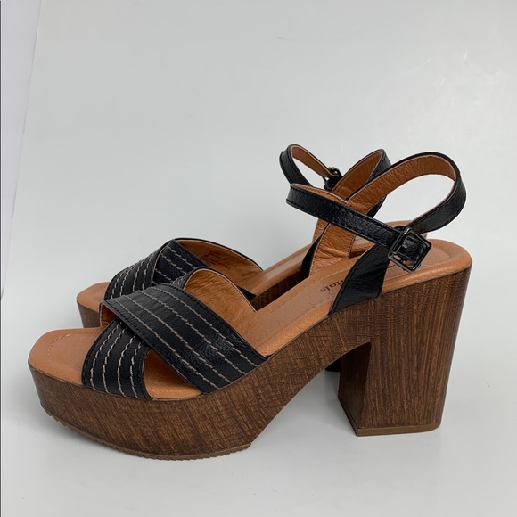Seven Dials Shoes - seven dials chunky platform sandals w/ ankle strap